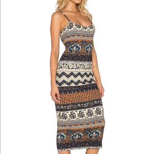 Novella Royale FARRAH DRESS IN SIENNA TANGLER